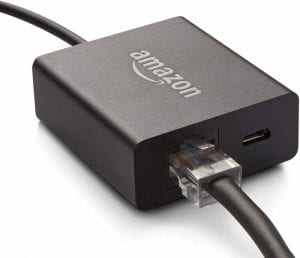 use amazon ehternet adapter to prevent buffering on firestick