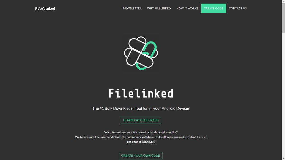 كيفية تحميل الملفات على FileLinked
