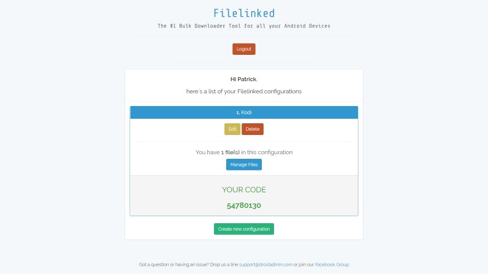 come installare filelinked su firestick