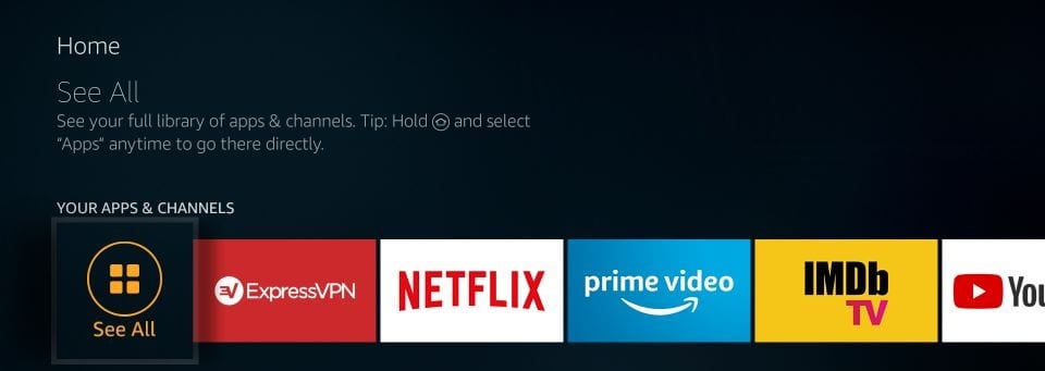 how to access fawesome tv app on firestick
