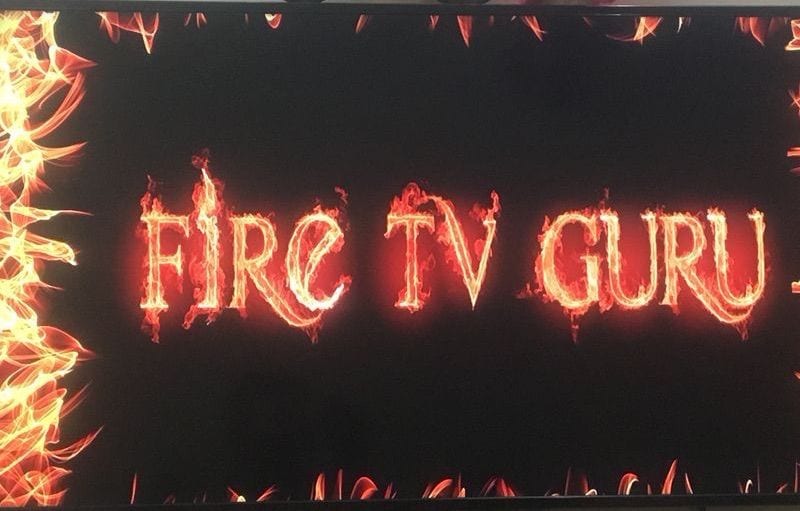 Feuer-TV-Guru bauen Feuerstab