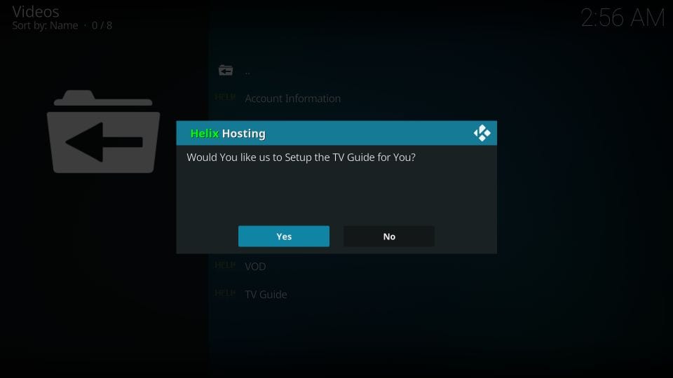 Doplnok Helix tv iptv kodi