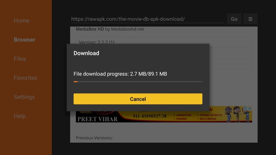 firestick mediabox hd download