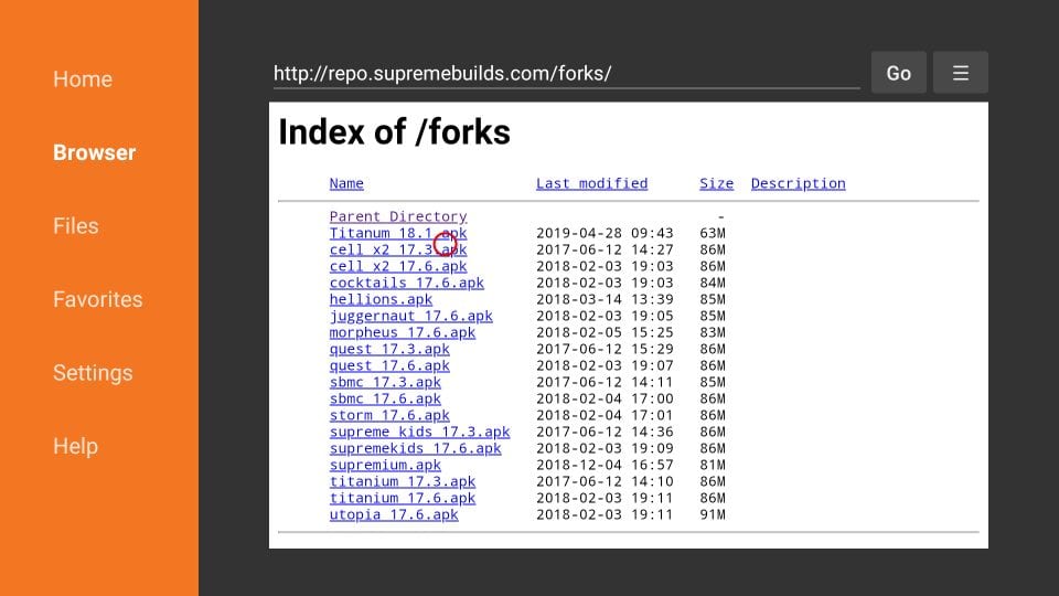 instale o garfo kodi no firestick e obtenha várias compilações kodi