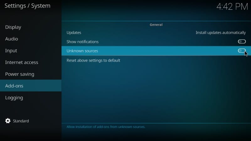 how to install redemption on kodi