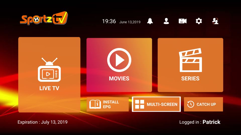 download sportz tv for firestick